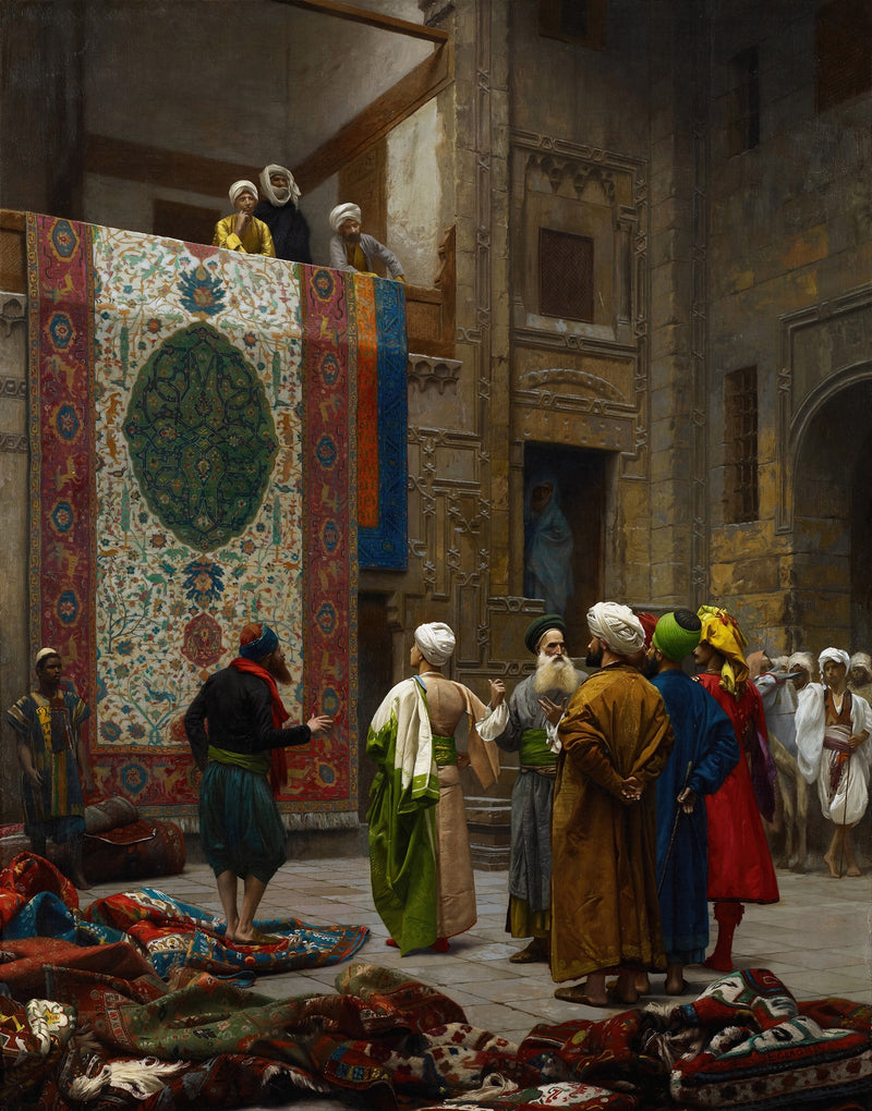 The Carpet Merchant (circa 1887)
