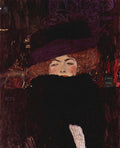 Dame mit Hut und Federboa (1909)