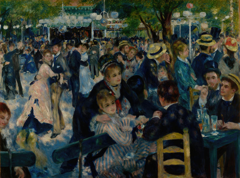 Dance at Le Moulin de la Galette (1876)