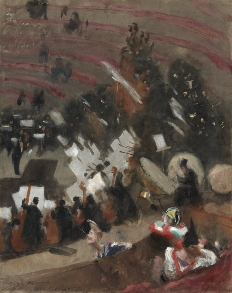 Rehearsal of the Pasdeloup Orchestra at the Cirque d’Hiver (c. 1879)
