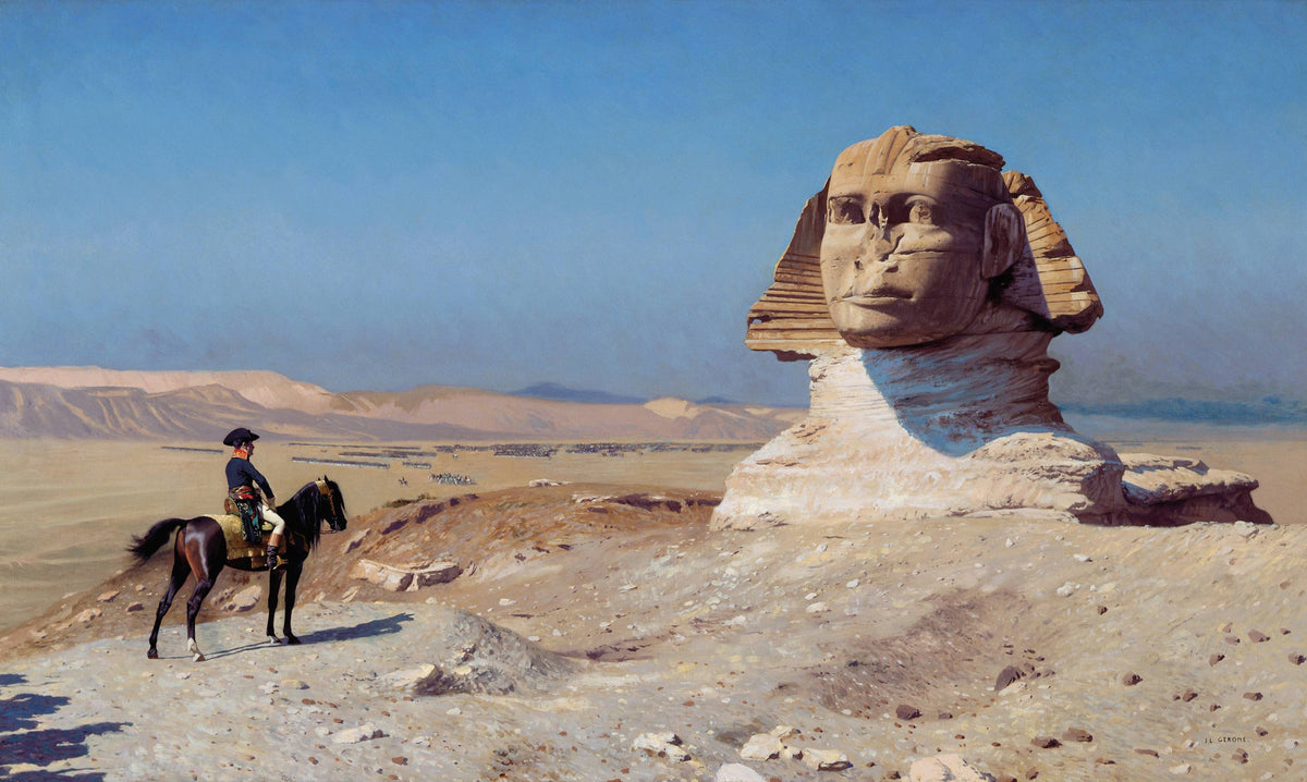 Bonaparte Before the Sphinx (1886)