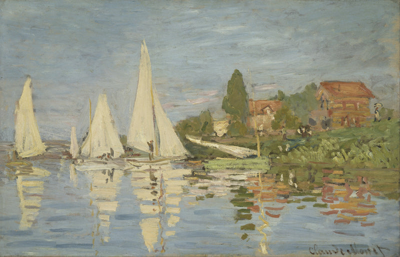 Regattas at Argenteuil (circa 1872)