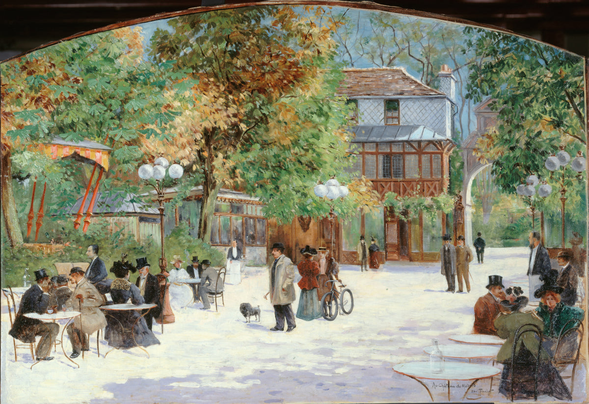 Au Chalet du Château de Madrid, au Bois de Boulogne (1895)