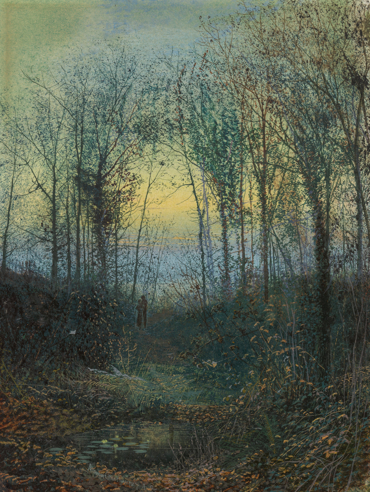Lovers in a wood (1871)