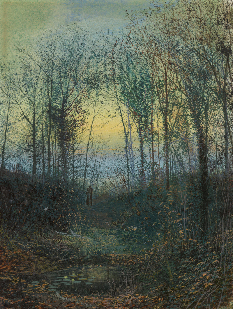 Lovers in a wood (1871)