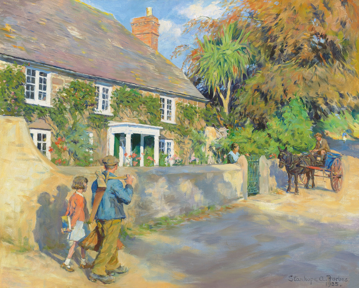 An old Cornish manor (1935)