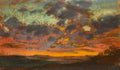 Coucher de soleil (circa 1868)