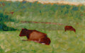Vaches dans un pré (circa 1883)