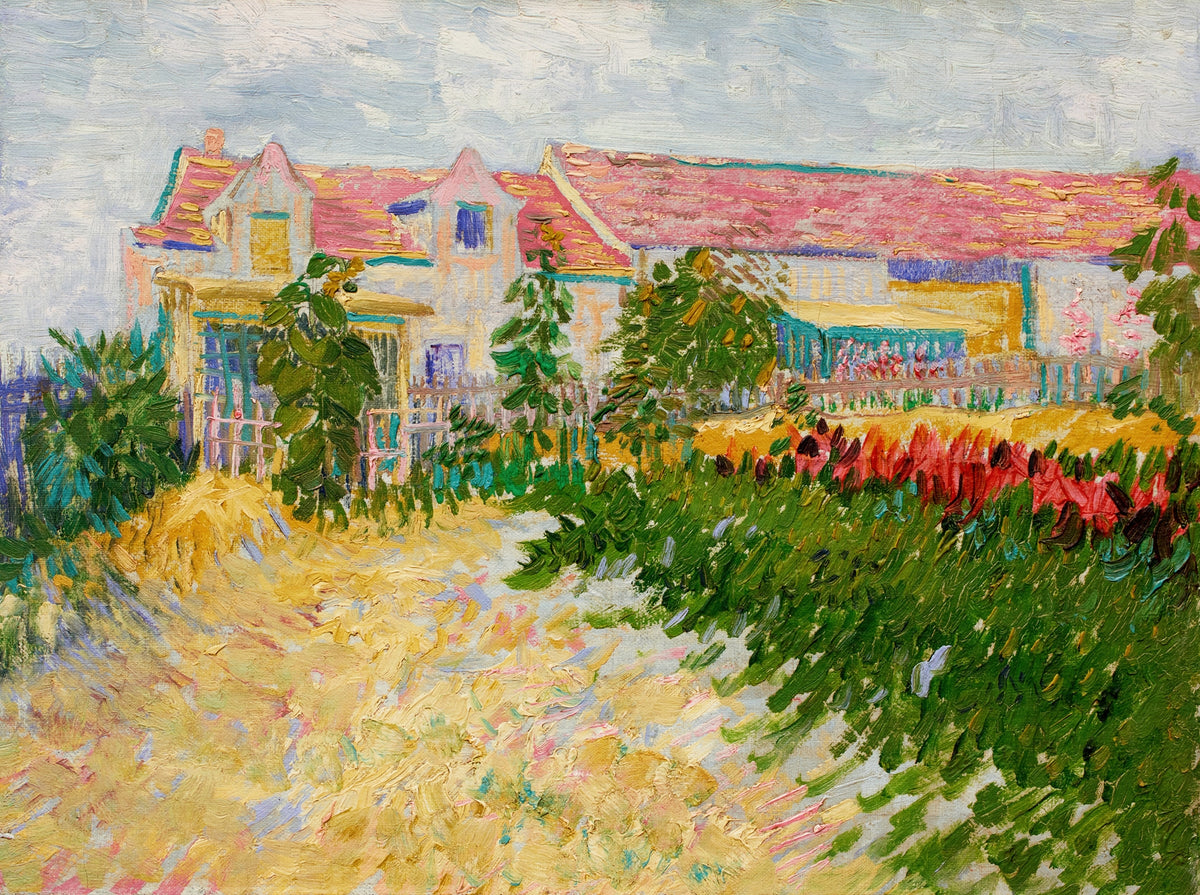 Jardin devant le Mas Debray (1887)