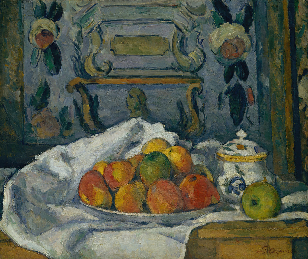 Dish of Apples (ca. 1876–77)