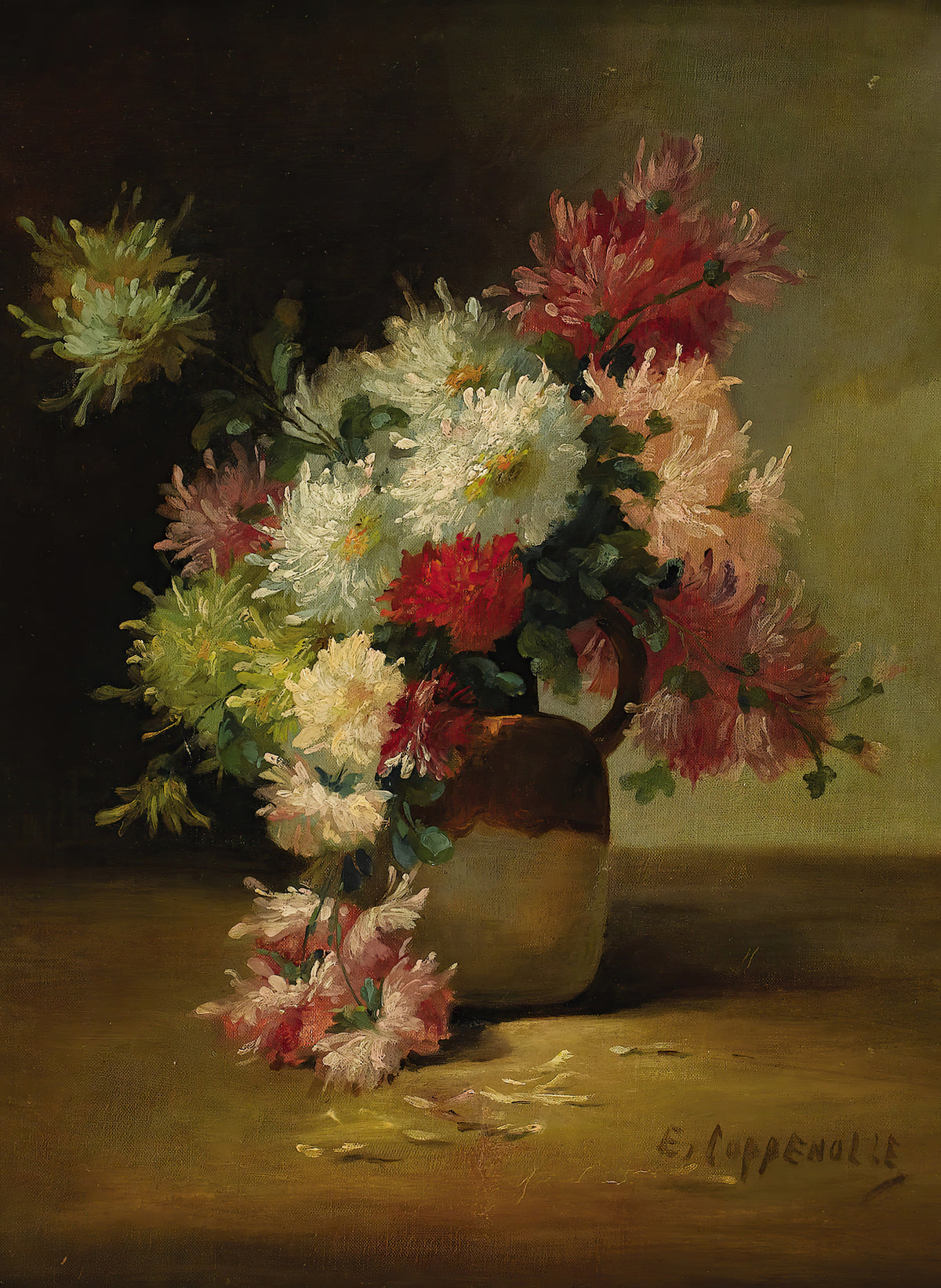Le bouquet de Dahlias