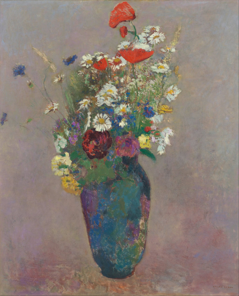Vision; vase of flowers (1900)