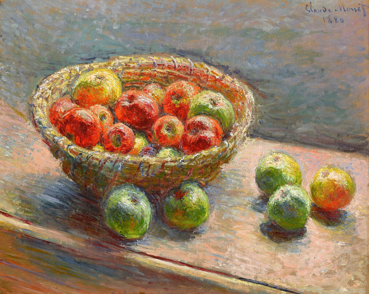 Le panier de pommes (1880)