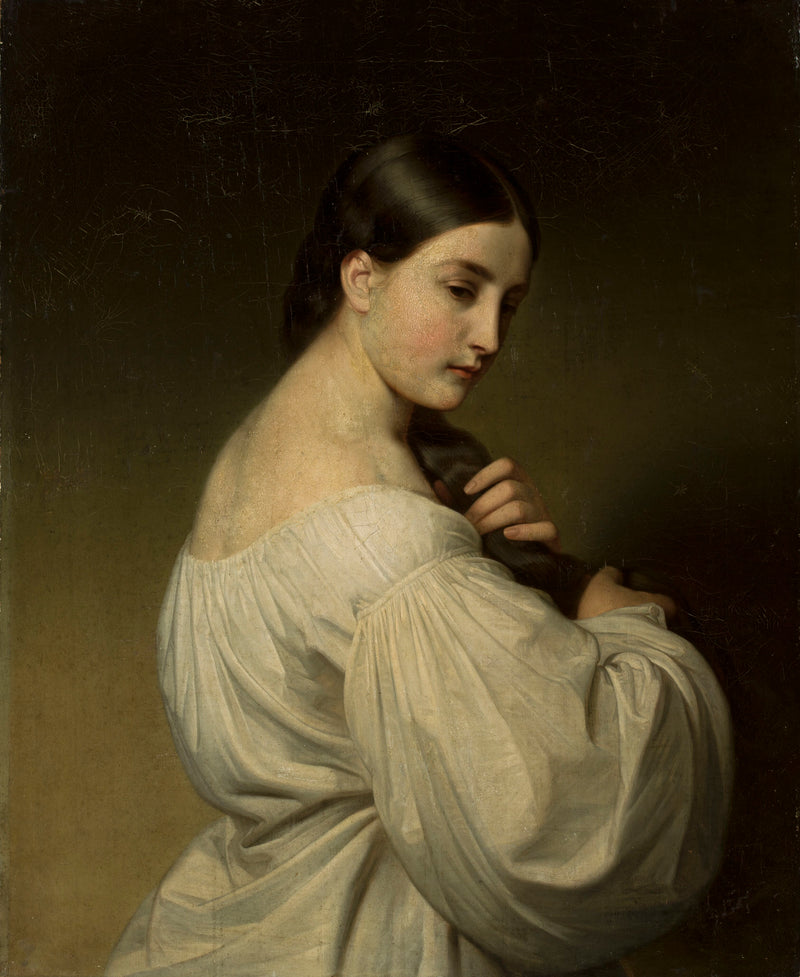 Portret młodej kobiety