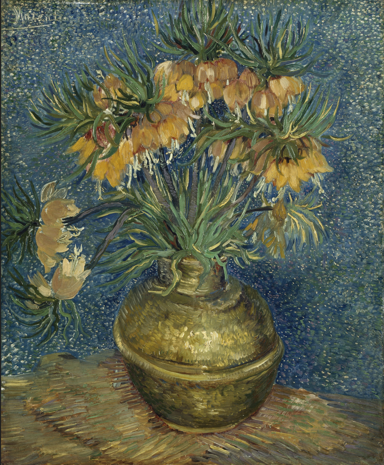Imperial Fritillaries in a Copper Vase (1887)