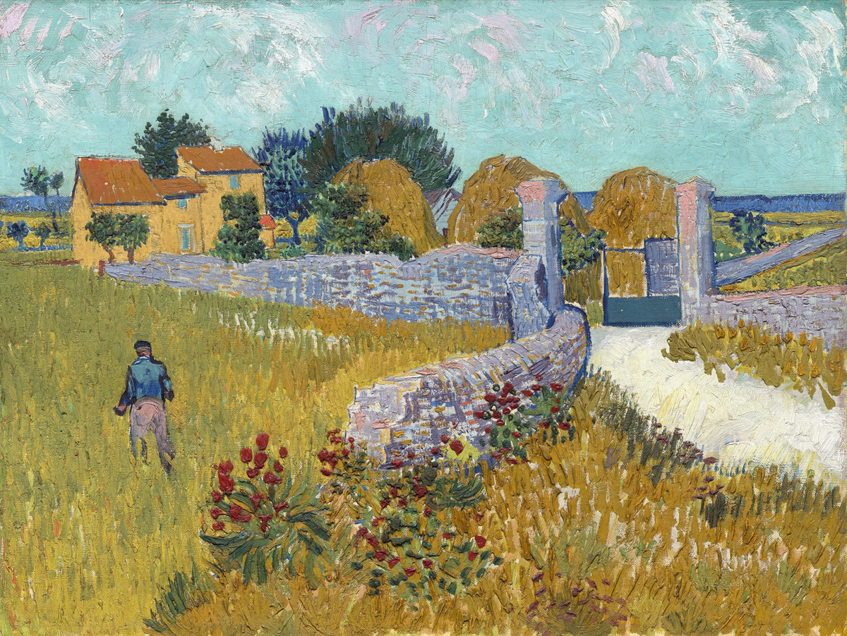 Farmhouse in Provence (1888)