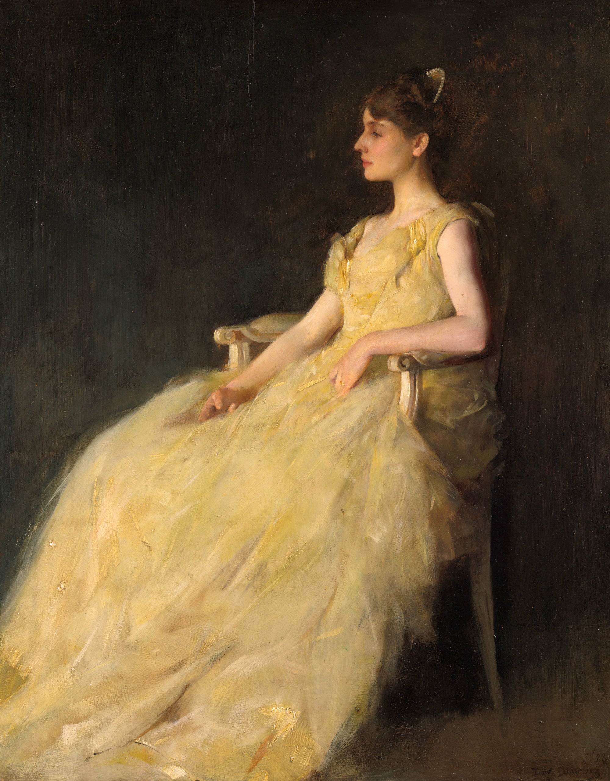 Lady in Yellow